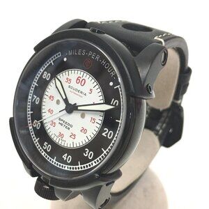 UNUSED SCUDERIA 10213 Dashboard Men's Wristwatch Black Automatic